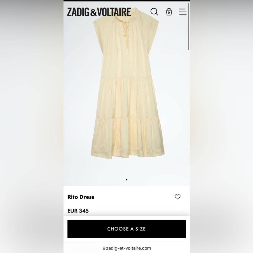 Zadig&Voltaire Mini Dress - Picture 1 of 4